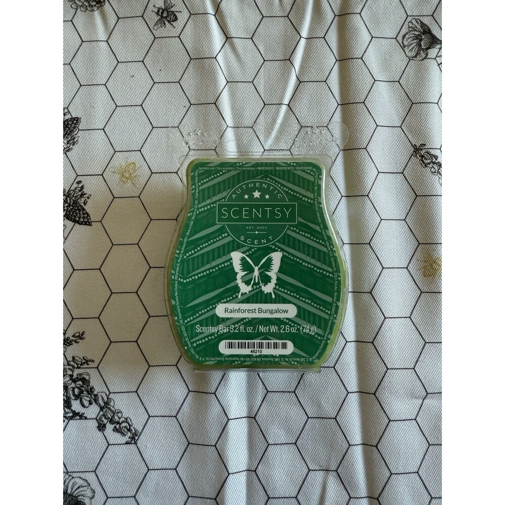 SCENTSY Wax  Bar ~ Rainforest Bungalow ~ NEW